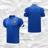 Barcelona Camiseta Polo del 2021-2022 Azul