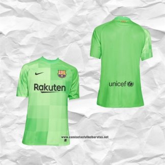 Barcelona Camiseta Portero 2021-2022 Verde