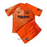 Barcelona Camiseta Portero Nino 2021-2022 Naranja