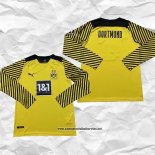 Primera Borussia Dortmund Camiseta 2021-2022 Manga Larga