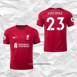 Primera Liverpool Camiseta Jugador Luis Diaz 2022-2023