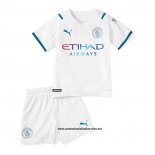 Segunda Manchester City Camiseta Nino 2021-2022