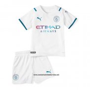 Segunda Manchester City Camiseta Nino 2021-2022