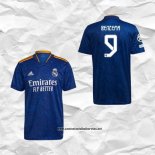 Segunda Real Madrid Camiseta Jugador Benzema 2021-2022
