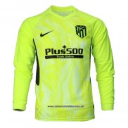 Tercera Atletico Madrid Camiseta 2020-2021 Manga Larga