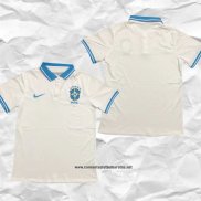 Brasil Camiseta Polo del 2021 Blanco
