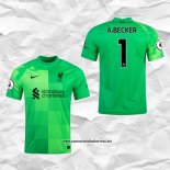 Liverpool Camiseta Portero Jugador A.Becker 2021-2022 Verde