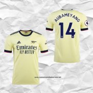 Segunda Arsenal Camiseta Jugador Aubameyang 2021-2022