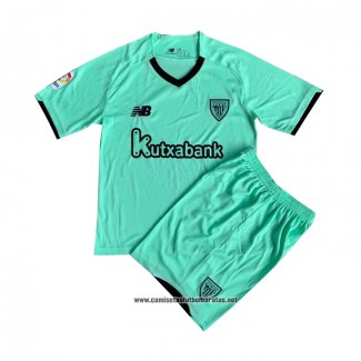 Segunda Athletic Bilbao Camiseta Nino 2021-2022