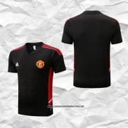 Manchester United Camiseta de Entrenamiento 2022-2023 Negro