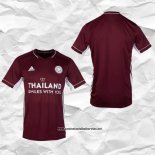 Segunda Leicester City Camiseta 2020-2021 Granate Tailandia