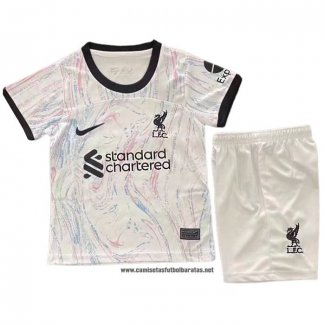 Segunda Liverpool Camiseta Nino 2022-2023