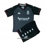Segunda Monaco Camiseta Nino 2021-2022