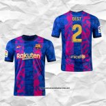Tercera Barcelona Camiseta Jugador Dest 2021-2022