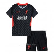 Tercera Liverpool Camiseta Nino 2020-2021