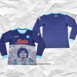 Napoli Camiseta Maradona Special 2021-2022 Manga Larga