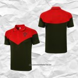 Portugal Camiseta Polo del 2021 Negro