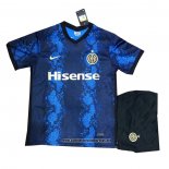 Primera Inter Milan Camiseta Nino 2021-2022