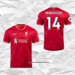 Primera Liverpool Camiseta Jugador Henderson 2021-2022