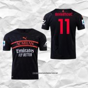 Tercera AC Milan Camiseta Jugador Ibrahimovic 2021-2022