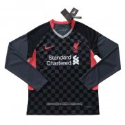 Tercera Liverpool Camiseta 2020-2021 Manga Larga