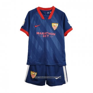Tercera Sevilla Camiseta Nino 2020-2021