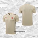 AC Milan Camiseta Polo del 2021-2022 Amarillo