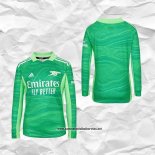 Arsenal Camiseta Portero 2021-2022 Manga Larga Verde