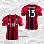 Primera AC Milan Camiseta Jugador Romagnoli 2021-2022