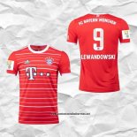 Primera Bayern Munich Camiseta Jugador Lewandowski 2022-2023