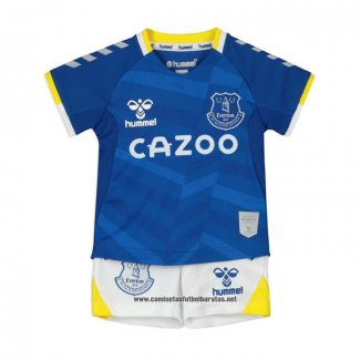 Primera Everton Camiseta Nino 2021-2022