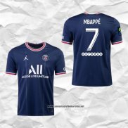 Primera Paris Saint-Germain Camiseta Jugador Mbappe 2021-2022