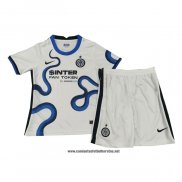 Segunda Inter Milan Camiseta Nino 2021-2022
