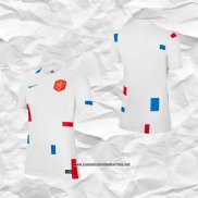 Segunda Paises Bajos Camiseta Mujer Euro 2022
