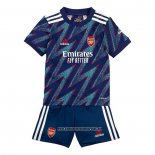 Tercera Arsenal Camiseta Nino 2021-2022
