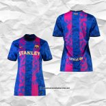 Tercera Barcelona Camiseta Mujer 2021-2022