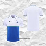 Juventus Camiseta Polo del 2022-2023 Blanco y Azul