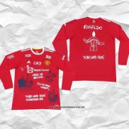 Manchester United Camiseta CR7 2021-2022 Manga Larga