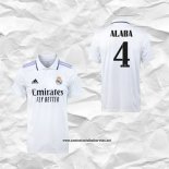 Primera Real Madrid Camiseta Jugador Alaba 2022-2023