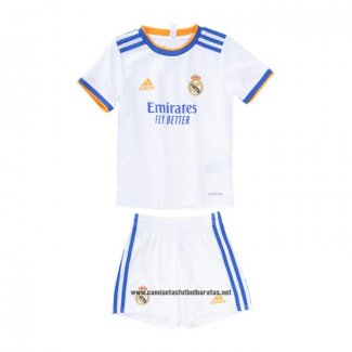 Primera Real Madrid Camiseta Nino 2021-2022