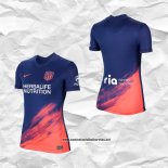 Segunda Atletico Madrid Camiseta Mujer 2021-2022