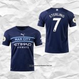 Tercera Manchester City Camiseta Jugador Sterling 2021-2022