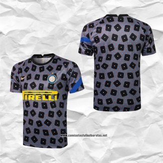 Inter Milan Camiseta de Entrenamiento 2021-2022 Gris