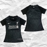 Liverpool Camiseta Portero Mujer 2020-2021 Negro