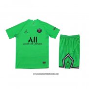 Paris Saint-Germain Camiseta Portero Nino 2021-2022 Verde
