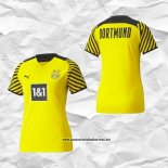 Primera Borussia Dortmund Camiseta Mujer 2021-2022