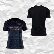 Segunda Manchester City Camiseta Mujer 2020-2021