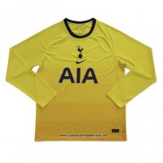 Tercera Tottenham Hotspur Camiseta 2020-2021 Manga Larga