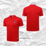 AC Milan Camiseta Polo del 2021-2022 Rojo