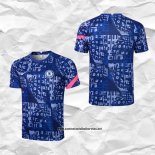 Chelsea Camiseta de Entrenamiento 2021-2022 Azul
